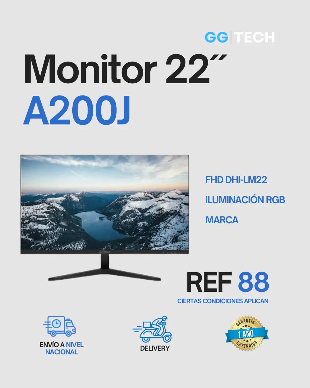 Monitor Dahua 22"