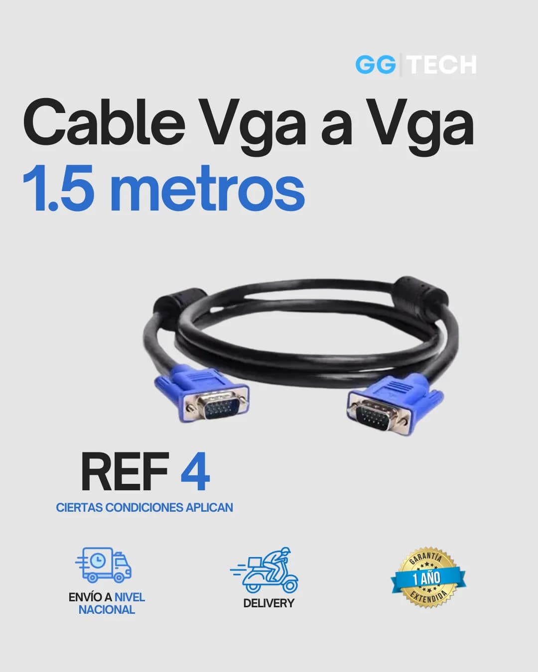 Cable VGA 1.5 m